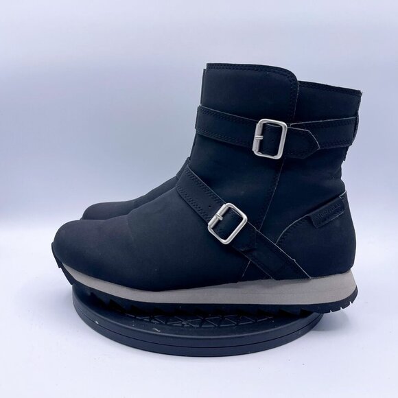 Merrell Alpine Buckle Waterproof Boot Women's Size 9.5 J002348 black - Picture 2 of 9